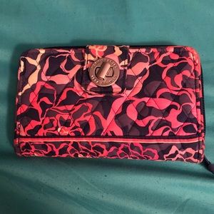 Vera Bradley Turn Lock Wallet